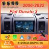 Car Radio Android 14 For Fiat Ducato 3 2006-2022 For Peugeot Boxer 2 2006-2022 For Citroen Jumper 2 2006-2022 Multimedia Stereo