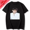 Camiseta Kpop Baekhyun EXO Cotton Short Sleeve Graphic Tshirts Hot Sale Korean Reviews Unisexy Girls Clothes for Fan Gift Tee
