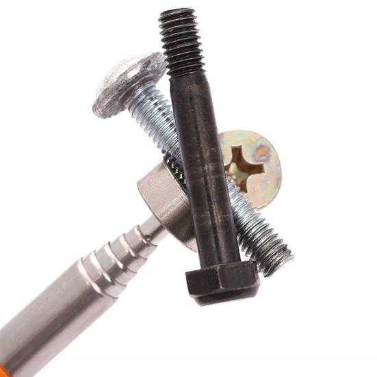 Телескопический магнитный захват 28 дюймов, выдвижной инструмент-захват с магнитом 8 фунтов для труднодоступных узких мест, механик, автомобильный