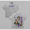 Аниме JoJo's Bizarre Adventure Рохан Кисибэ Графическая Футболка Мужская Женская Оверсайз Футболка Стиранный Хлопок Футболка Харадзюку Мужская Футболка