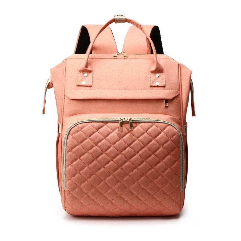 Nylon Diaper Backpack Large Capacity Maternity Travel Bag Multi-functional Nappy Bagpack  Mama