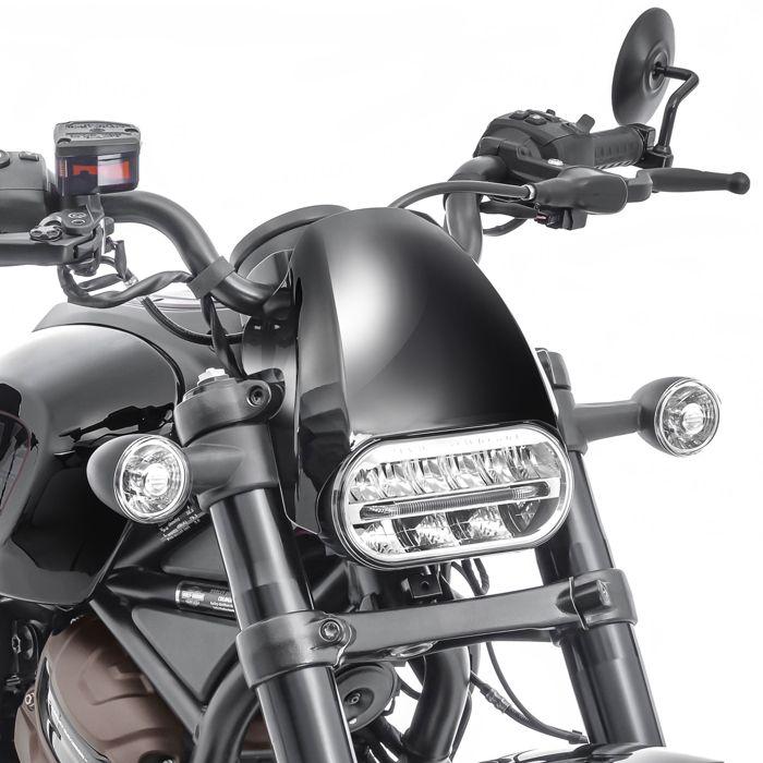 Masque de phare avant pour Harley Davidson Sportster S 1250 21-25 noir