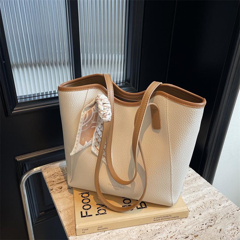 Сумка Большая Вместимость Сумка Под Мышку Новая Повседневная Универсальная Сумка Через Плечо Сумка-Тоут для Поездок