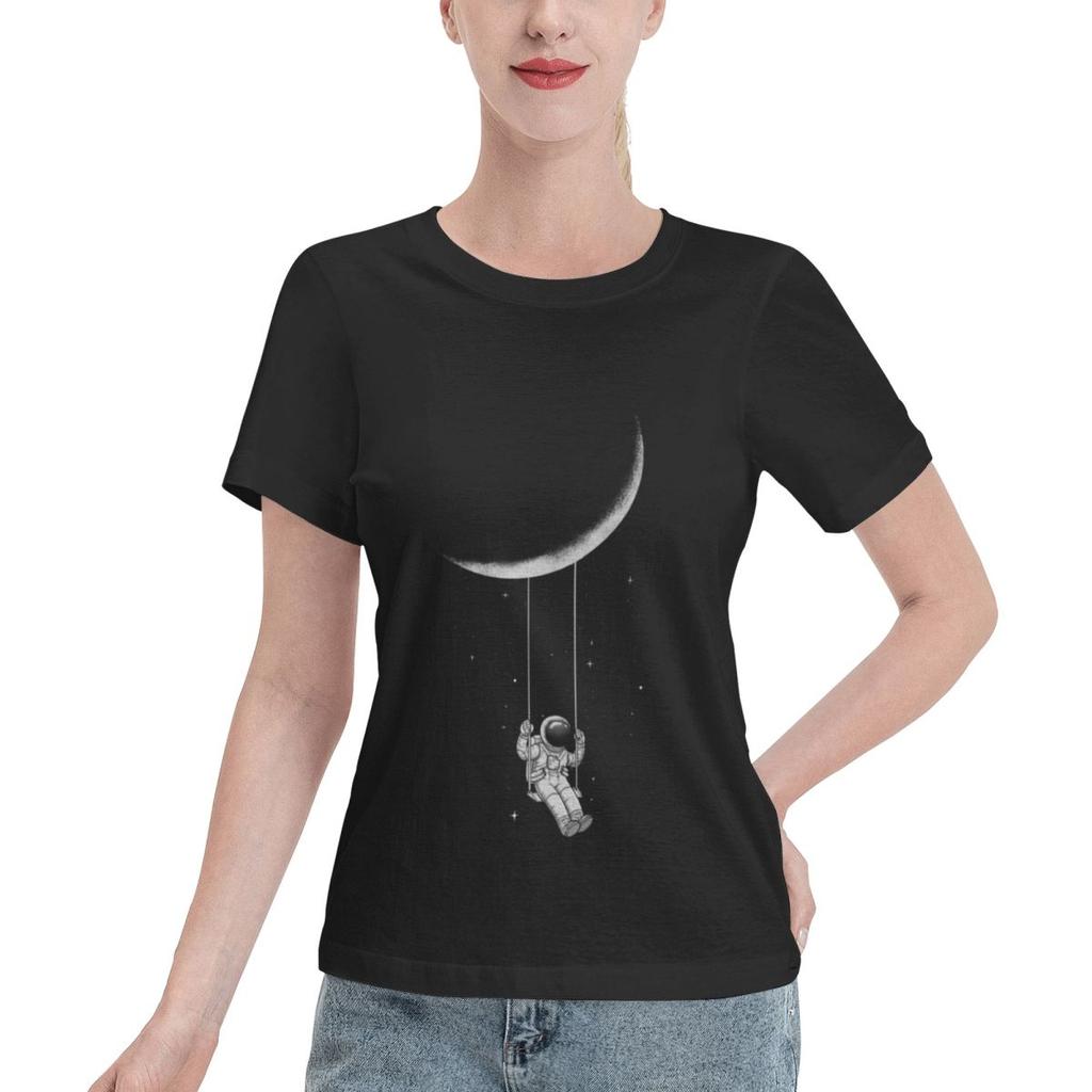 Hot Sale Moon Swing Unisexs Tshirt Elegant Non Fading Tee