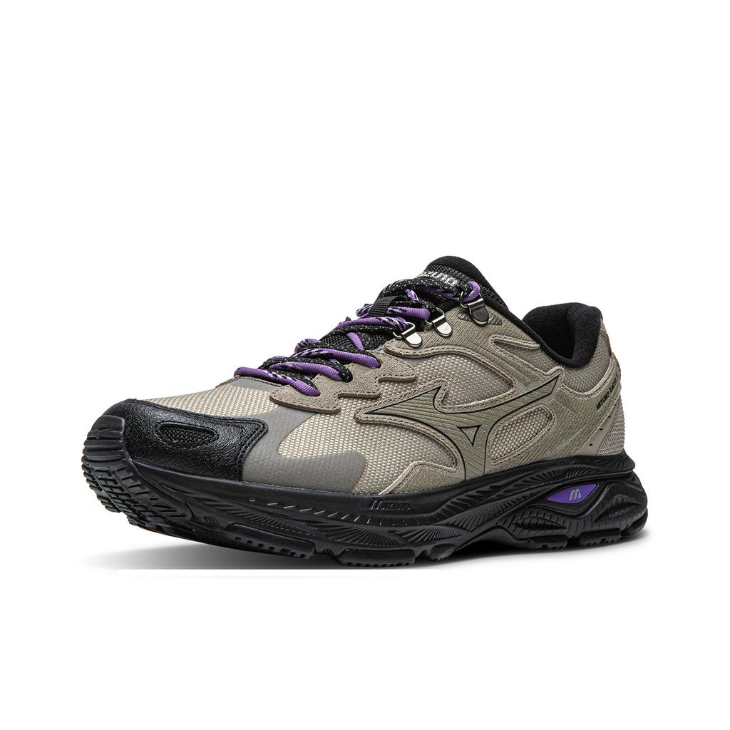 Mizuno Racer S Water-Resistant Outdoor Durable Non-Slip Comfortable Casual Low-Top Running Shoes Unisex Sneaker Khaki D1GH263502