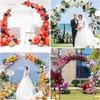 Gold Party Decor Arch Stand (1PCS) - 4FT/5FT/6FT/6.6FT/7.2FT, Balloon Frame & Backdrop Bracket for Weddings