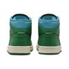 Женские кроссовки Air Jordan 1 Mid Lucky Green Aquatone черные BQ6472-033
