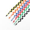 1 Pair Checkered Grid Shoelaces for Shoes Flat Black and White Plaid Shoelace Sneakers Shoe Laces Women Man Shoe Lace Shoestring