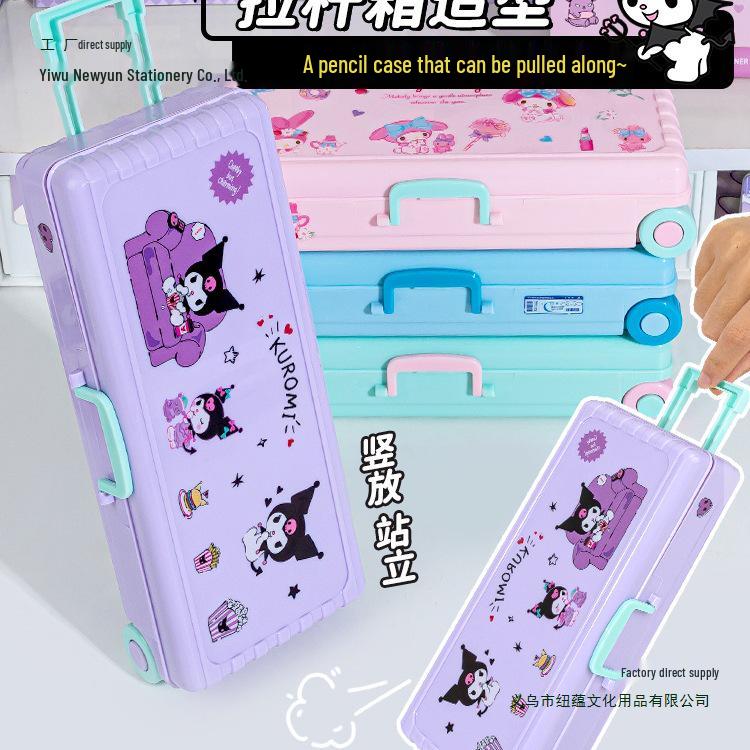 Милый мультяшный пенал для девочек для учеников начальной школы
