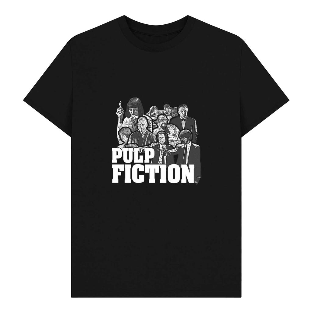 Pulp Fiction Unisex Adult Cast T-Shirt