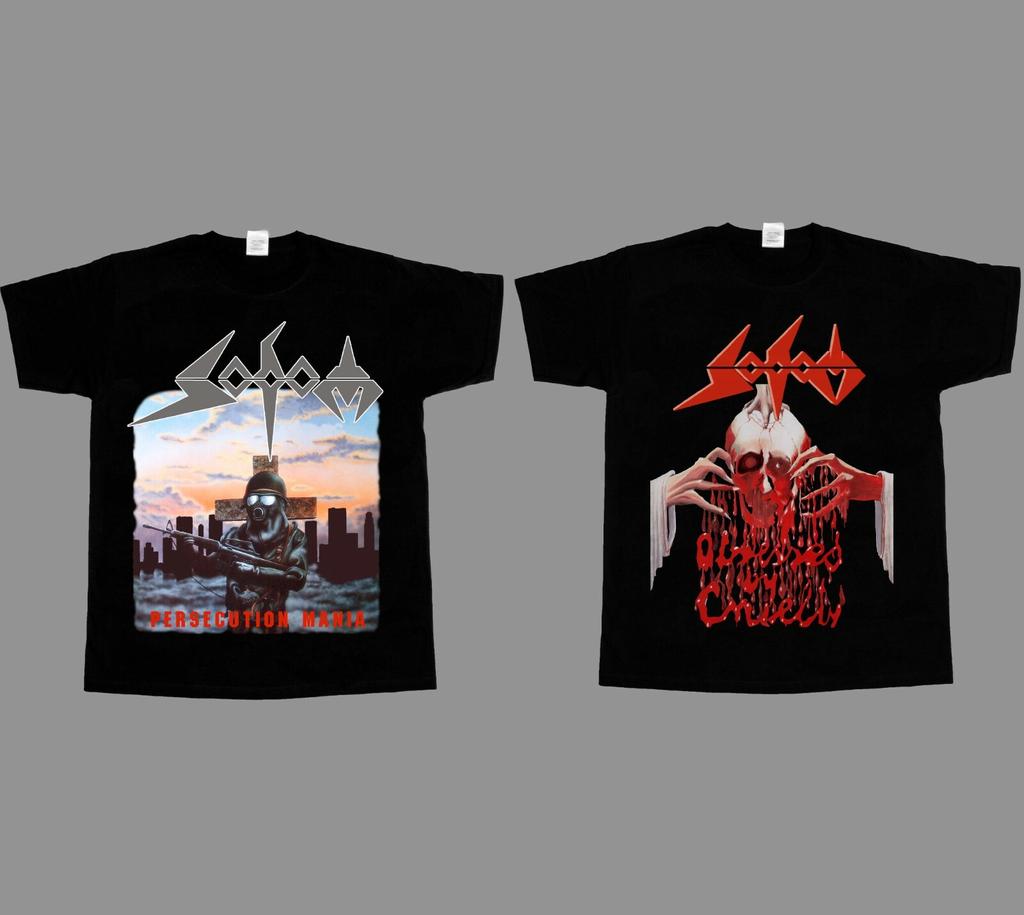 Sodom persecution unisexia obsessed by cruelty deathrow new black tshirt 5xl