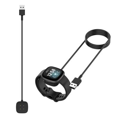 Зарядное устройство для смарт-часов Fitbit Versa3/4, зарядный кабель для Sense, магнитная док-станция, подставка для зарядки