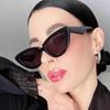 Vintage Cat Eye Small Frame Retro Sunglasses Non-polarized Fashion Trendy Personality Streetwear Eyewear