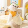 Cat Clothes Thickened Warm Cotton Clothes In Autumn and Winter Into Kittens Warm Two-legged Clothes Puppy Dog Hairless Cat Pet Clothing