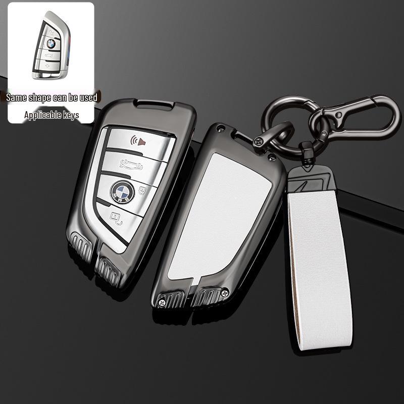 Совместимый ЖК-чехол для ключа для моделей BMW 7 серии, 5 серии, X5, X7, 535Le, 740