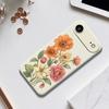 Для iPhone 17 Air Case Чехол для телефона с принтом красивых цветов, ТПУ с прямыми краями, задняя крышка
