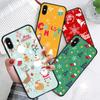 Милый чехол для телефона с рождественским рисунком и рисунком для Infinix Hot Tecno Camon 19 Pro Huawei P50 Pro OnePlus, мягкий силиконовый чехол из ТПУ для мобильного телефона