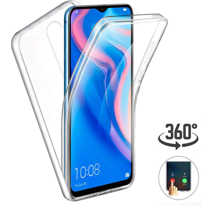 Двойной чехол на 360° для Xiaomi Redmi Note 8 Pro Note 8T, прозрачный чехол Redmi 8A 8 Note 8, защитная пленка для всего тела, мягкая передняя задняя крышка
