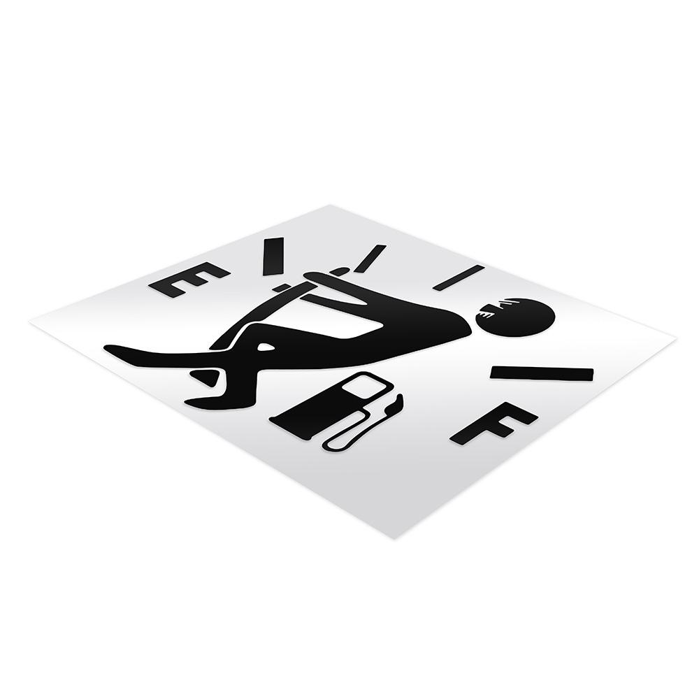 Забавная наклейка на автомобиль Pull Fuel Tank Pointer Decal для Toyota Prado 120 Land Cruiser C-HR Yaris Auris Hilux Corolla Camry RAV4