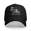 Стильная унисекс бейсболка Cafe Racer Speed King Тракер Кепка Snapback Кепка Папы Мотоциклетные Шляпы для Гольфа