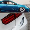 Car Modified Car Decal Feather Rear Trunk Sticker Creative Decoration  Window