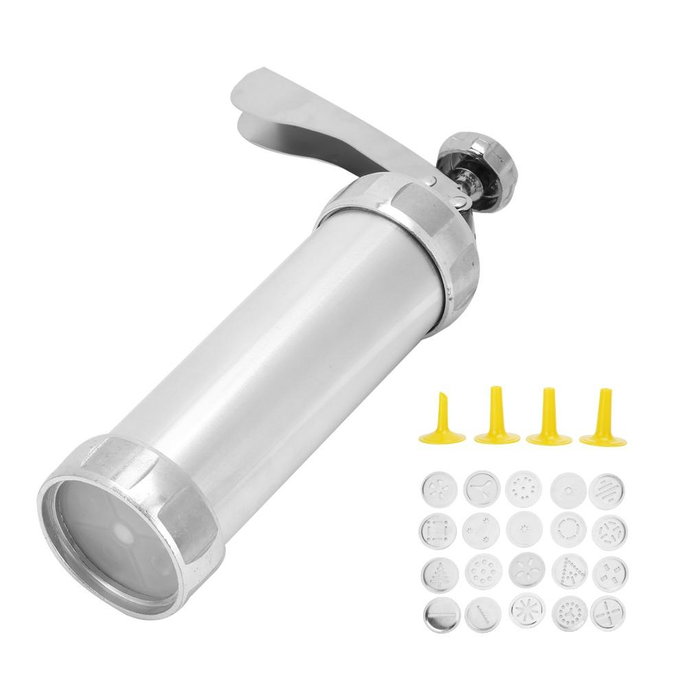 Food-Grade Cookies Press Maker Stainless Steel Churro Maker Machine Home Kitchen DIY Baking
