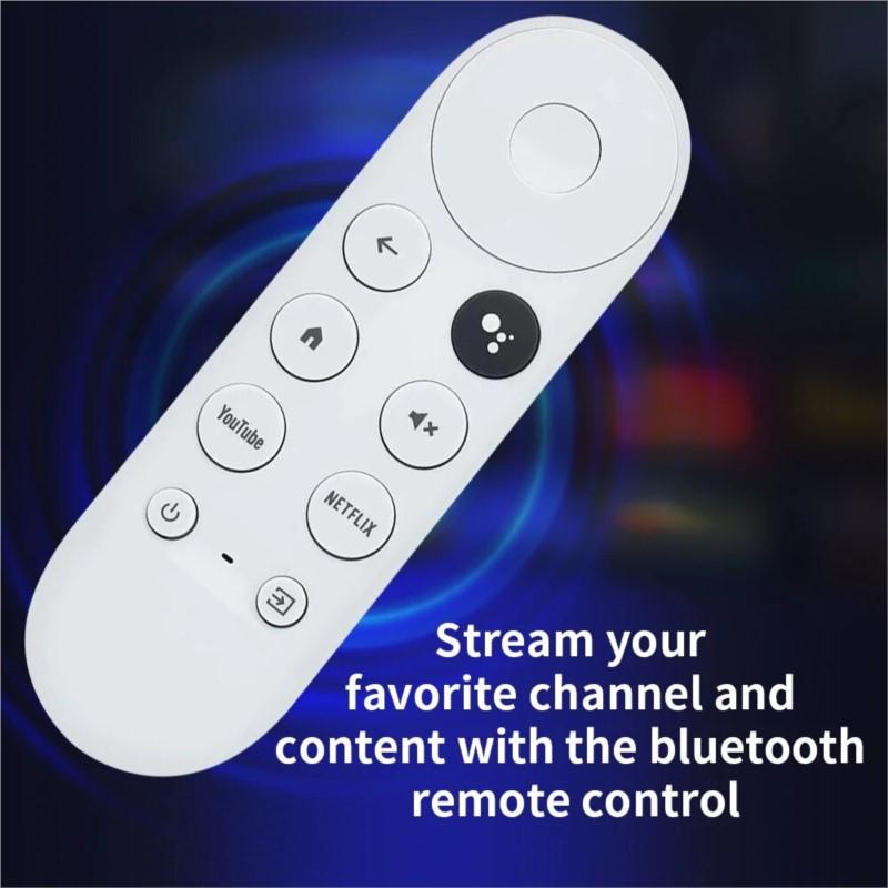 G9N9N Remote Bluetooth-compatible Replacement Voice Universal Remote Control Remote Controller For Google TV Chromecast 4K Snow