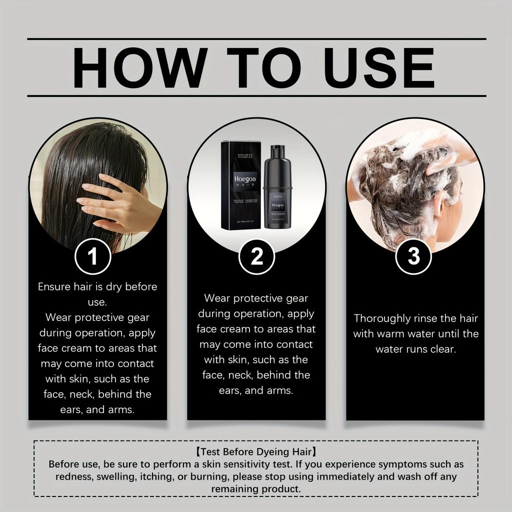 Gentle Easy-to-Color Two Boxes of 100ml Purple Hair Shampoo - Long-lasting DIY Hair Shampoo