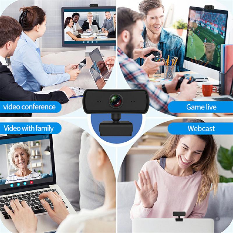 1440p Full HD веб-камера для ПК с микрофоном прямая трансляция веб-камеры для USB настольного компьютера ноутбука