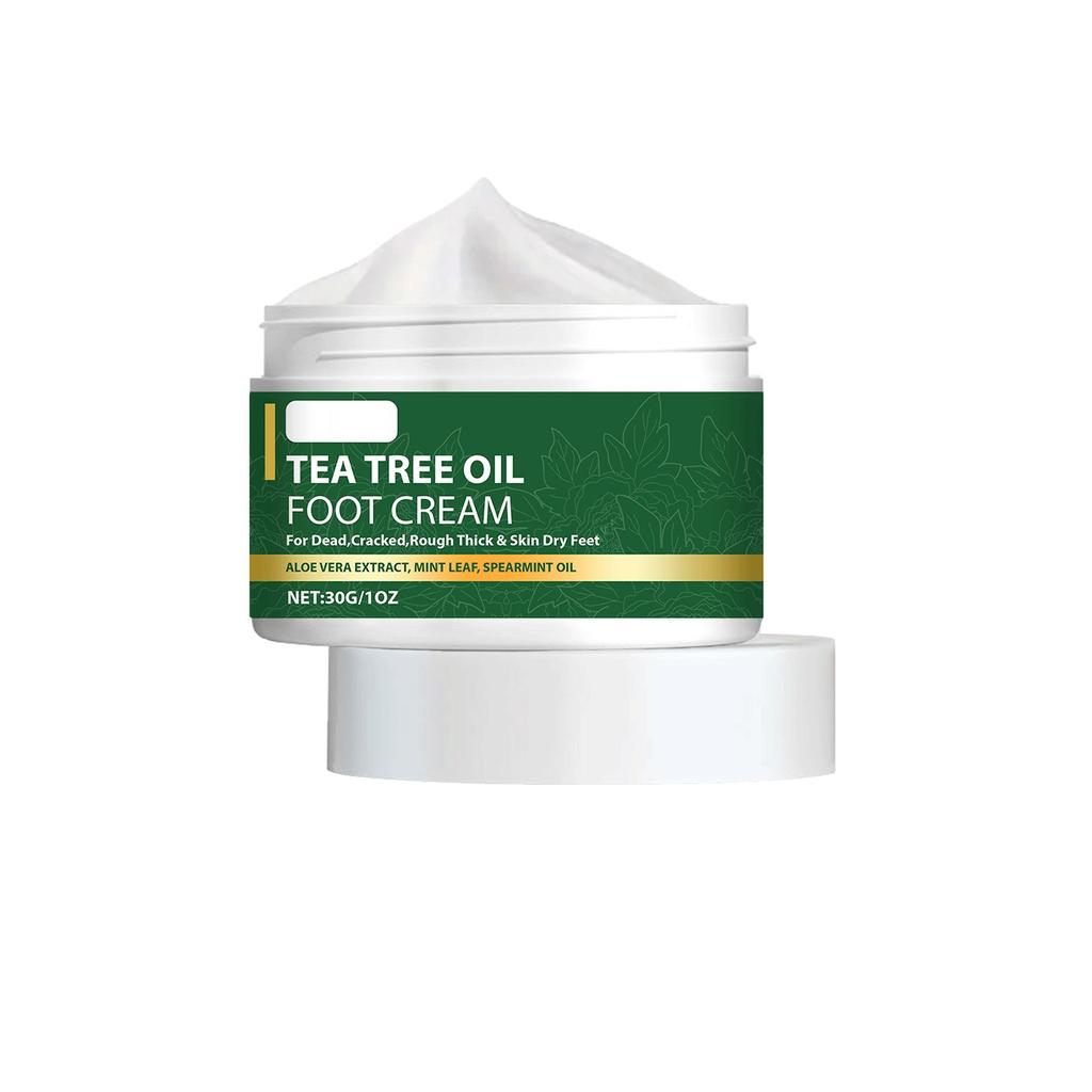 Teatree Oil Foot Cream Foot Skin Care Cream Moisturizing Foot Skin Daily Care Cream
