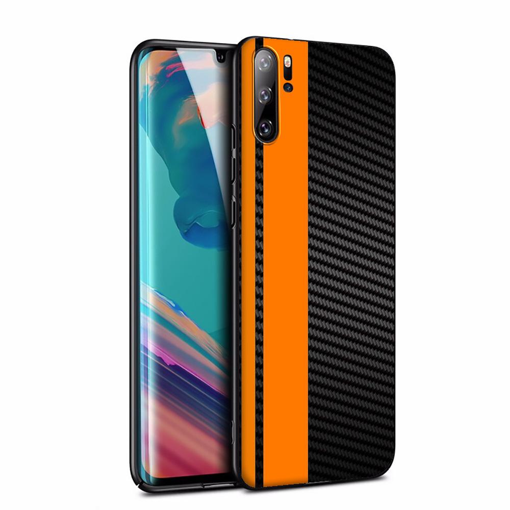 GX47 автомобильный силиконовый чехол из углеродного волокна с принтом для Huawei P9 P10 P20 P30 P40 Y6 2018 Y7 Y9 Lite Pro Max Prime Mini