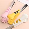 Cat Paw Shape Food Tongs Cute Cartoon Meal Tongs Stainless Steel Barbecue Tongs