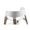 Stokke Ступеньки Детский Высокий Бук с Подножкой и Регулируемой Удобной и Изделие 349701 Стул, Натуральный, Спинка, Функциональный, Номер