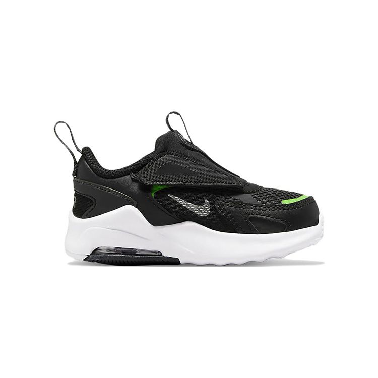 Nike Кроссовки для бега Air Max Bolt с низким верхом, детские кроссовки, черно-белые CW1629-006