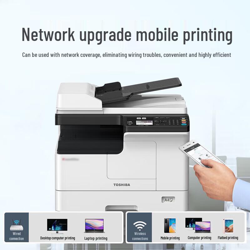 TOSHIBA DP-2823AMW A3 Multifunction Laser Printer CN plug (adapter included)