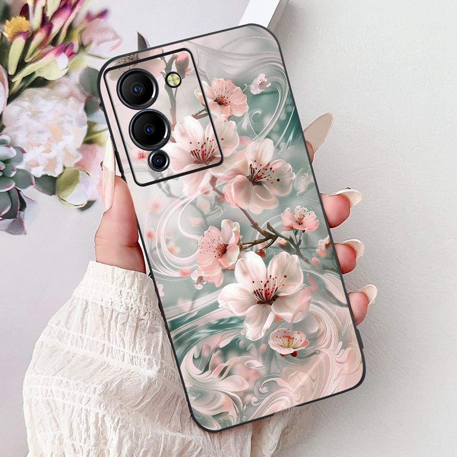 Чехол для Infinix Note 12 G96 X670 Стильный painted чехол Мягкий ТПУ чехол для телефона Для Infinix Note 12 Pro 5G X671B Note12 Turbo Fundas