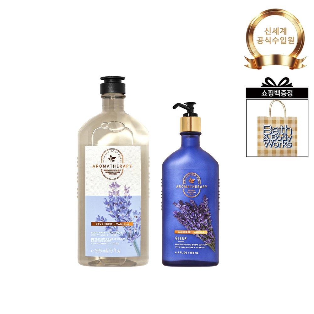 BATH&BODY WORKS Ароматный гель для душа 295 мл и лосьон для тела 192 мл набор