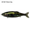 New 70mm 4.5g Trout Swinning Bait Ultra Large Trolling Sea Fishing Lure 2-section Luya Mini Fishing Lure