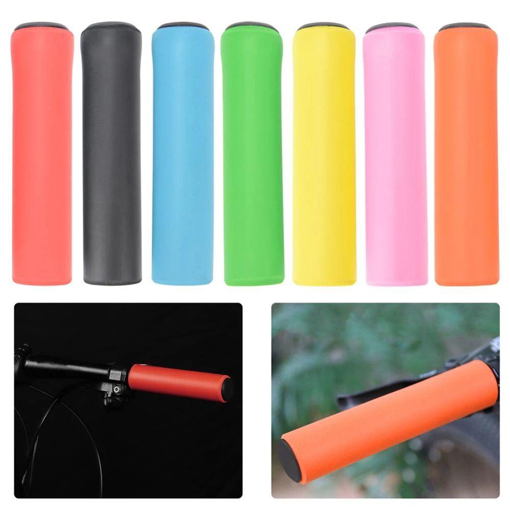 Support Mountain Bike Silicone Cycling Grips Bicycle Handlebar Grips Bicycle Grips Bike Grip Cover