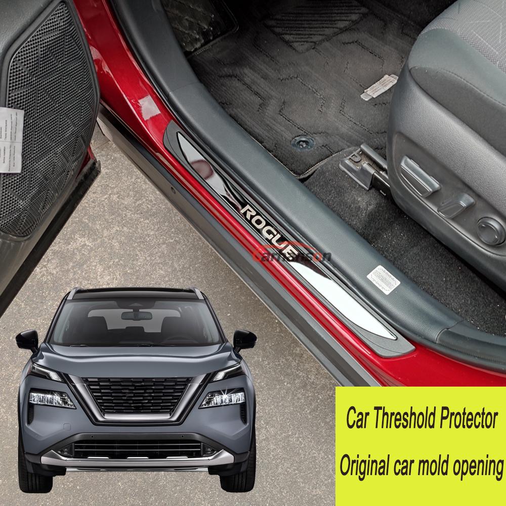Автомобильные аксессуары, оригинальная пороговая планка для Nissan Rogue, защита порога, накладка, Стайлинг