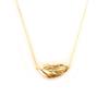 Les Trésors De Lily [L4593] - Gold-Plated 'Leaf' Necklace - 47x20 Mm