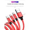 3 In 1 Charging Cable Retractable USB Charge 2.4A Fast Charging Portable Cable Micro Type-C for iPhone
