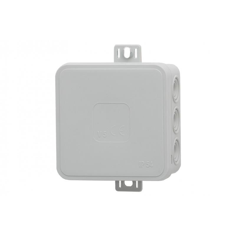 Puszka Hermetyczna V6, Termoplast 85X85X41 Ip54, Szara - Klik, 12 Osłabień F1.0289