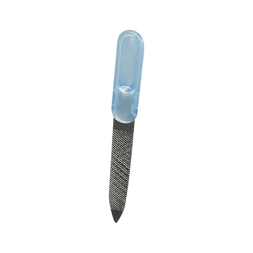 Double-Sided Nail File Stainless Steel Polishing Sand Strip Nail Polisher Nail Tool