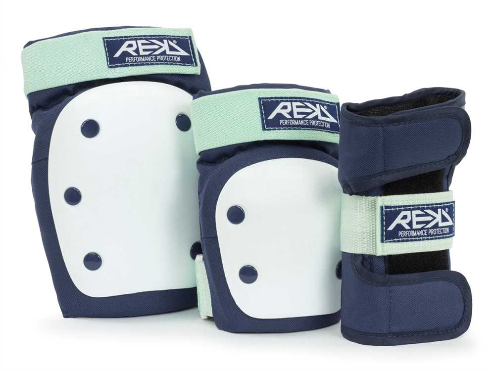REKD Heavy Duty zestaw ochraniaczy | Blue Mint XS