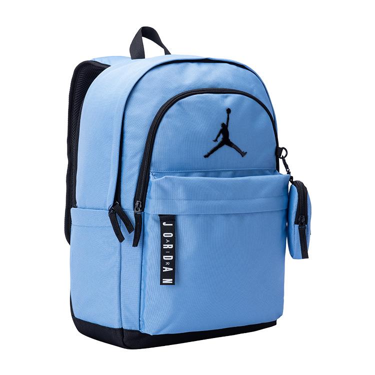 New Jordan Polyester Backpack Unisex Blue JD2513167GS-005
