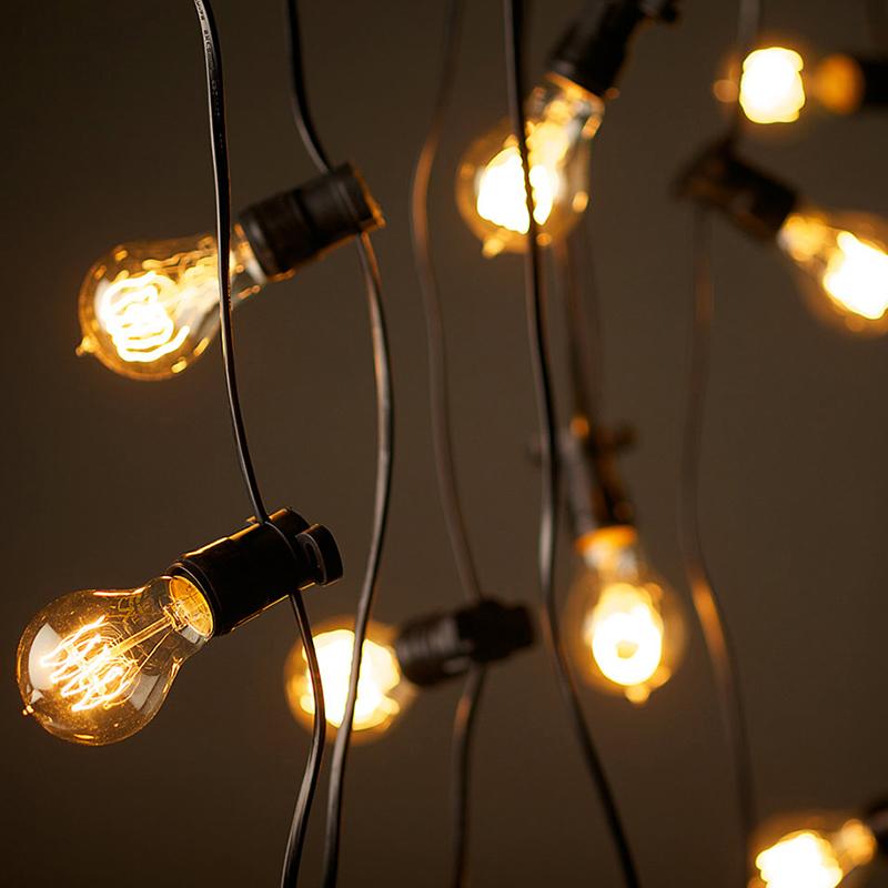 Диммируемая лампа E27 40 Вт 220 В Ретро Теплая желтая лампа St64 T45 A19 G80 Нитевая лампа Накаливания Лампочки