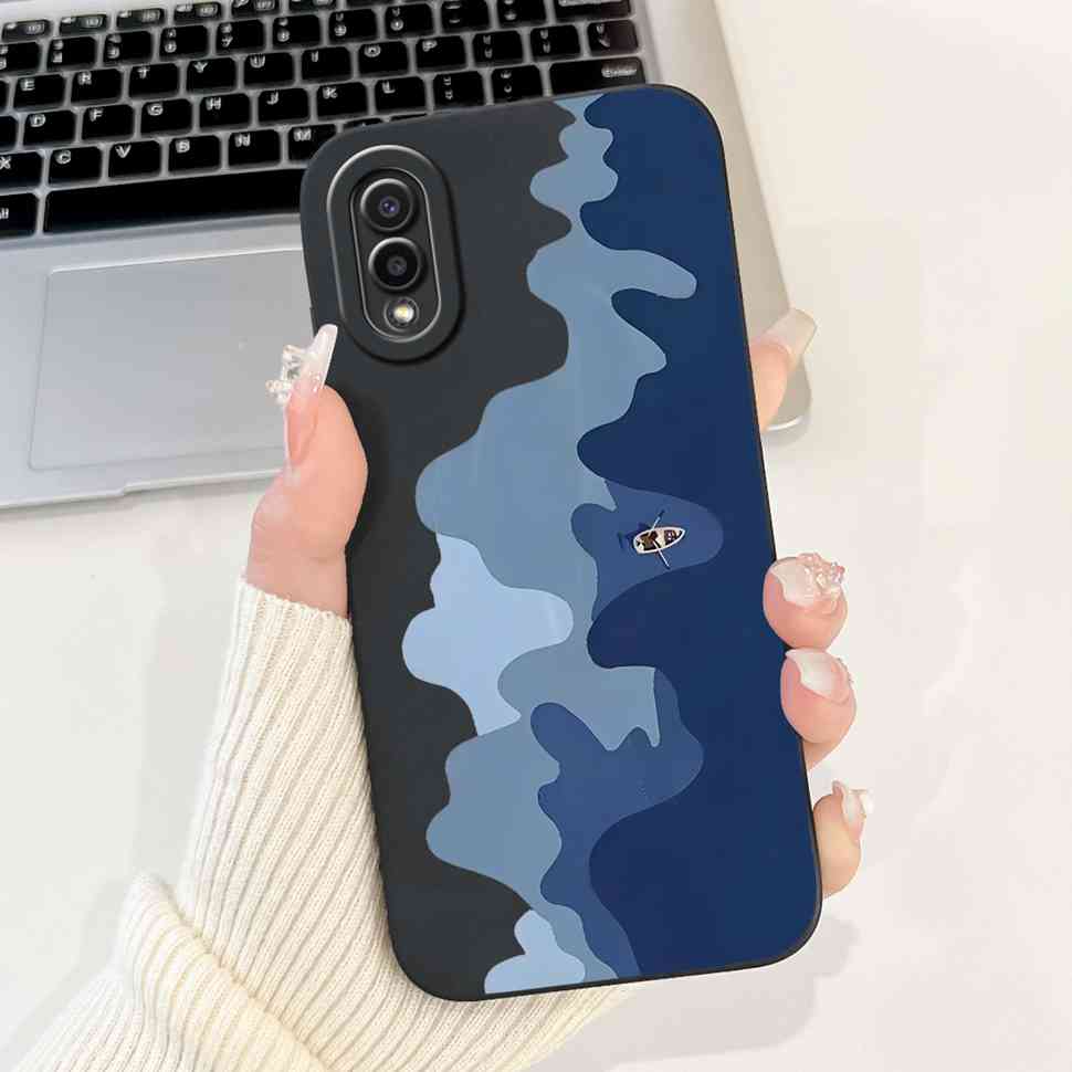 Для Samsung Galaxy A02 SM-A022F Чехол Роскошный Цветочный Модный Мягкий Силиконовый ТПУ Чехол Для Samsung A02 M02 6.5" SM-M022F Чехол для Телефона