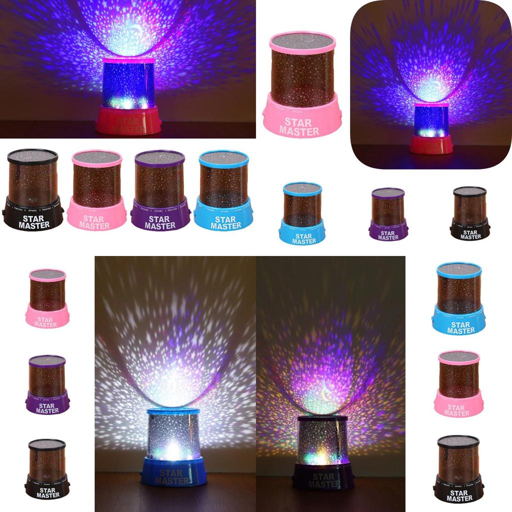 Dreamy Starry Night Projector Light For Romantic Galaxy-themed Ambiance