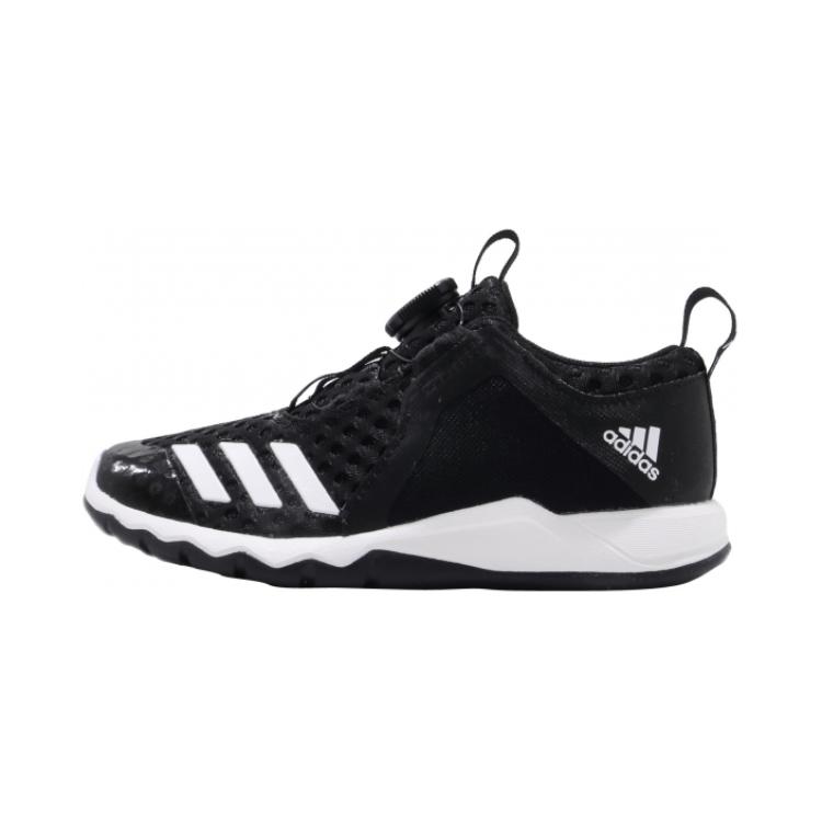 Adidas Rapidafle Boa Summer.Rdy Comfortable Breathable Low top Kids' Running Shoes Black Children Aged 3 7 Years Old FW6142